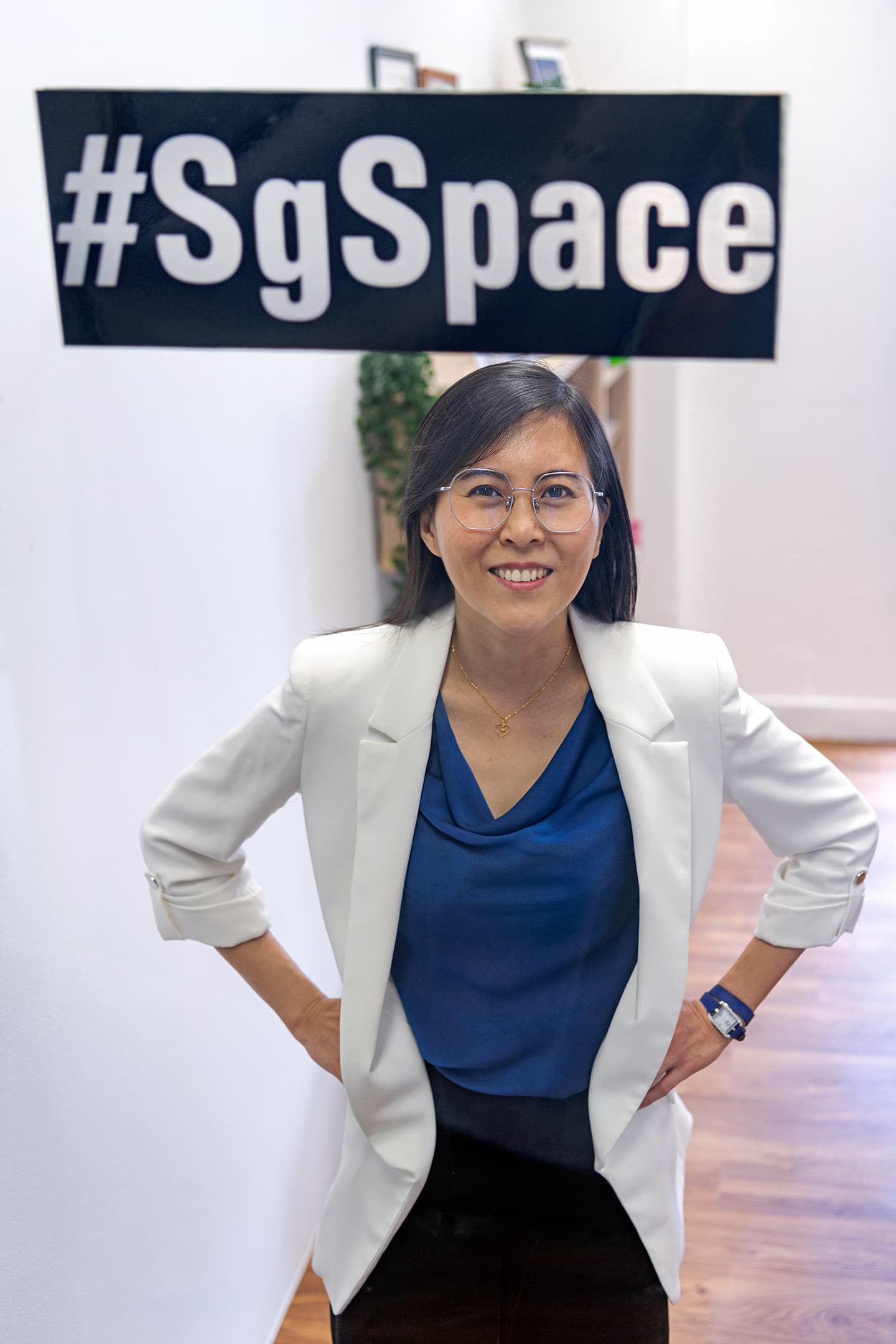 Lynette Tan, Chief Executive and co-founder of Singapore Space and Technology Ltd (SSTL).